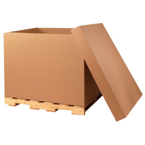 Caja de cartón para embalaje industrial automoción Femasa